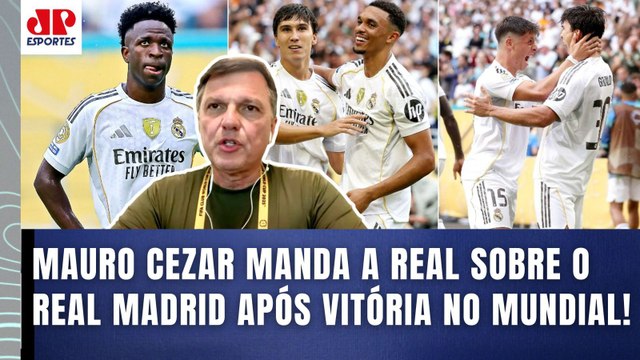 MATA-MATA É OUTRA HISTÓRIA! Ou ALGUÉM ACHA que o REAL MADRID quer... Mauro Cezar ANALISA Mundial!