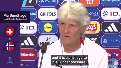 'Embrace the pressure' - Switzerland look to impress at home Euros