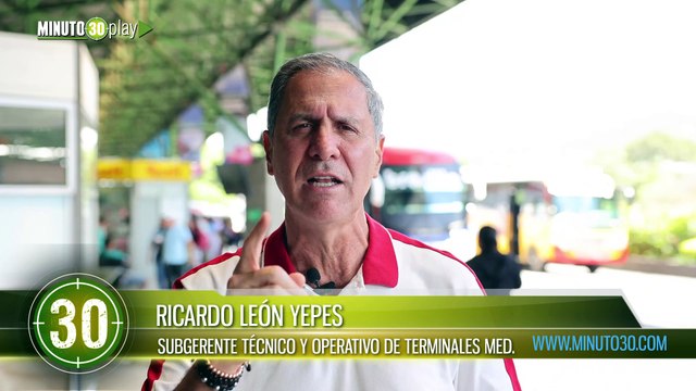 Terminales Medellín moviliza más de 1.7 millones de pasajeros en vacaciones