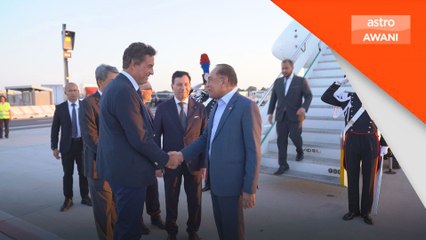 PM Anwar tiba di Rom, mulakan lawatan atas jemputan PM Giorgia Meloni