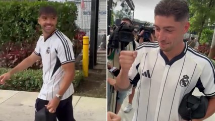 La salida del Real Madrid: mensaje de Asencio, piedra-papel-tijera de Fede…