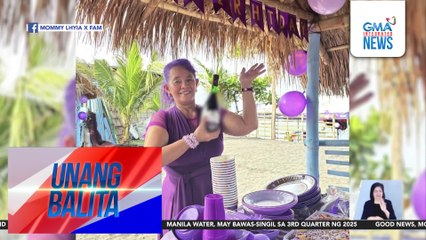 Babaeng mahilig sa kulay purple, ginawang violet lahat ng kaniyang handa sa birthday | Unang Balita