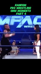 Random Pro Wrestling Omg Moments Part 4#wwe #aew #prowrestling #fyp