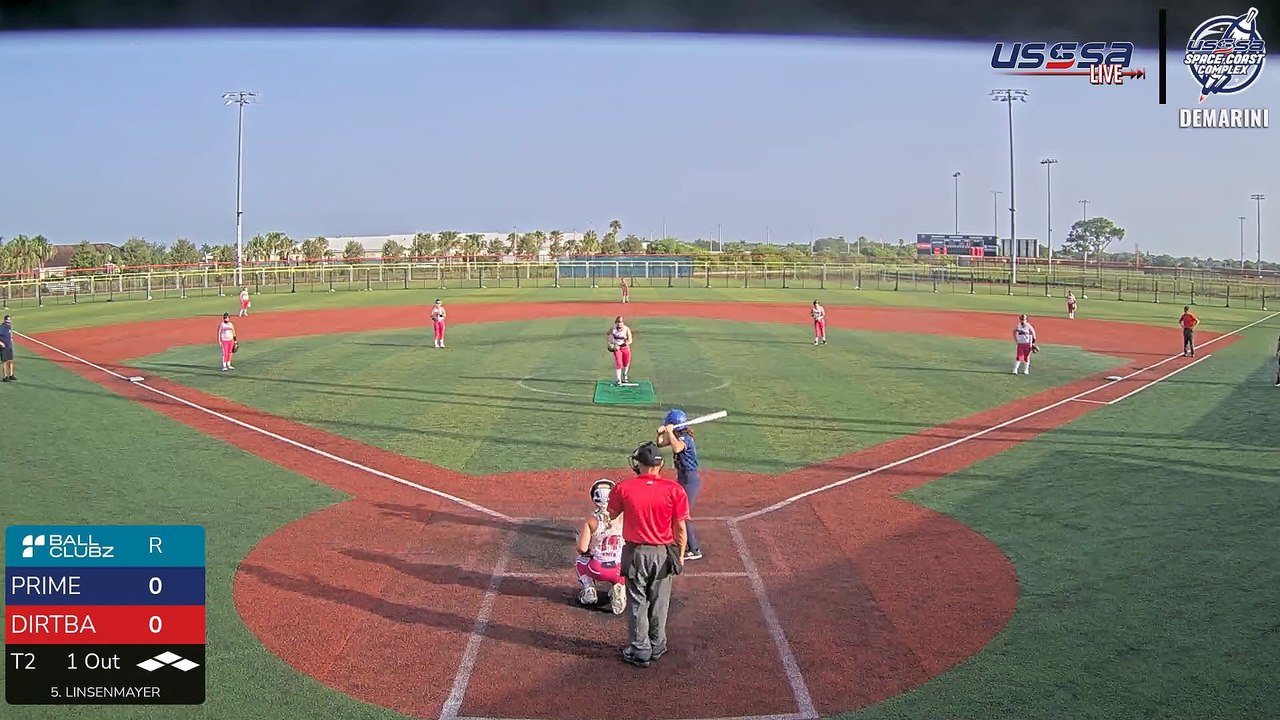 Prime Go Pro Softball Team VS Dirtbags 12u - Gray - Sat, Jun 28, 2025 7:56 AM to Sat, 9:10 AM