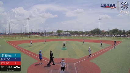 Bulloch Elite 14u VS TBD - Fri, Jun 27, 2025 10:55 AM to Fri, 12:08 PM