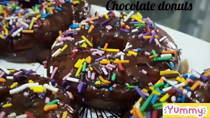 Home Made Chocolate Donuts