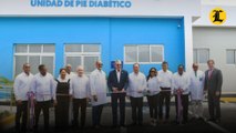 Gobierno inaugura unidad de pie diabético en el hospital Marcelino Vélez Santana