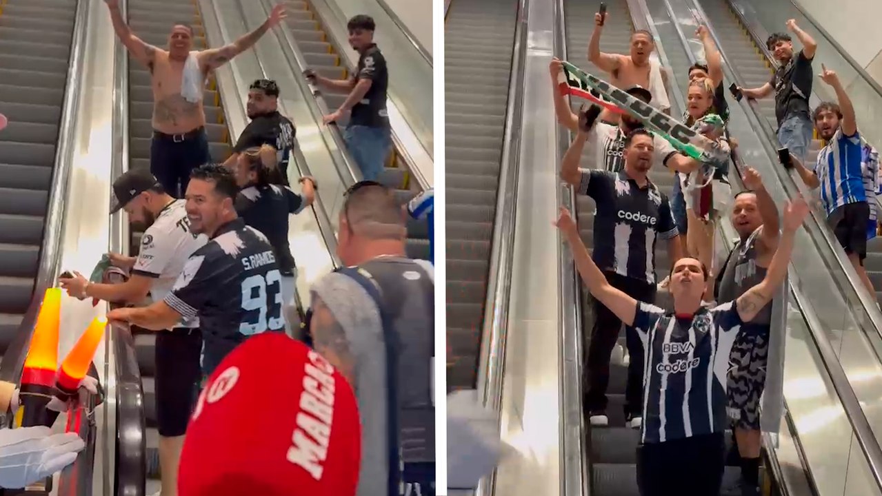 Mundial de Clubes: Afición de Rayados llega al estadio con toda la energía