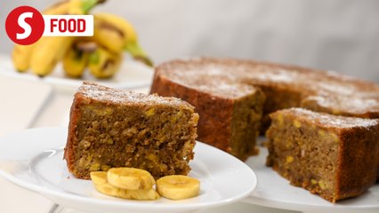 Retro Recipe: Banana walnut coffee cake