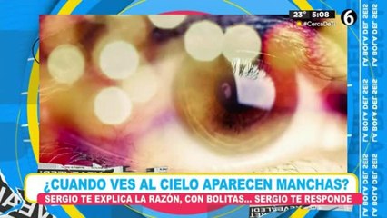 Si ves al cielo y aparecen unas manchas, es por esto