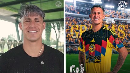 Cristian 'Chicote' Calderón parte rumbo a Necaxa y así se despide del América: "Me voy como un aficionado más"