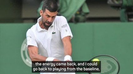 'I should be happy' - Djokovic on first-round win at Wimbledon