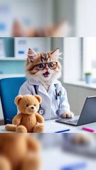 "One Dose of Kitten Cuteness a Day Keeps the Sad Away 😻💊"