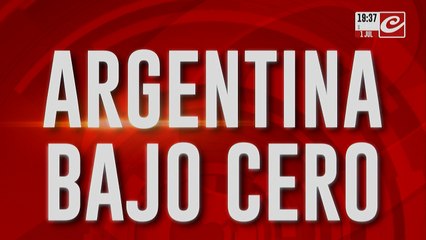 Argentina bajo cero: la ola polar no da tregua