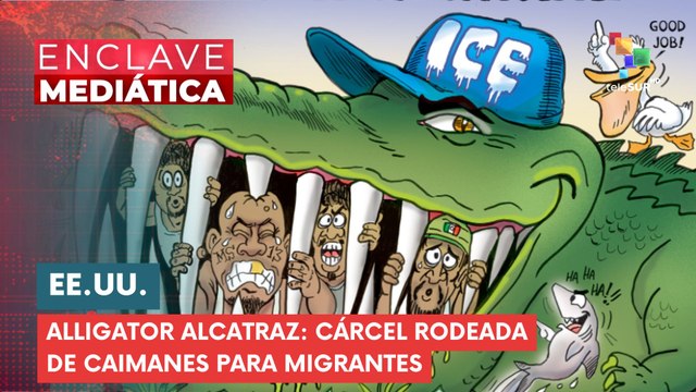 Alligator Alcatraz: Una prisión custodiada por caimanes para migrantes ENCLAVE MEDIÁTICA 01-07-2025