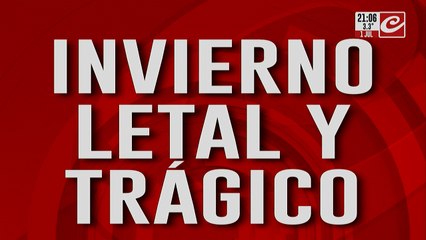 Invierno letal en Argentina