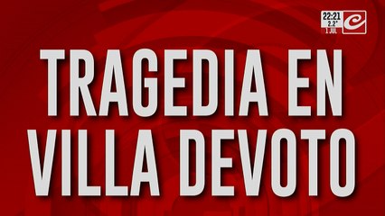 Tragedia en Villa devoto