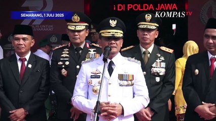 Hari Bhayangkara ke-79, Gubernur Jateng Ahmad Luthfi Singgung Kedekatan Polisi dengan Masyarakat