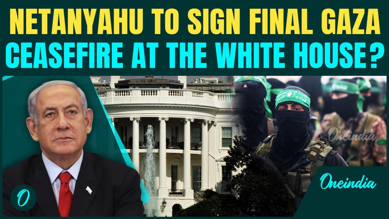 Gaza Ceasefire FINALIZED? Netanyahu To Sign Deal In US As Israeli Officials Hold Talks In Washington