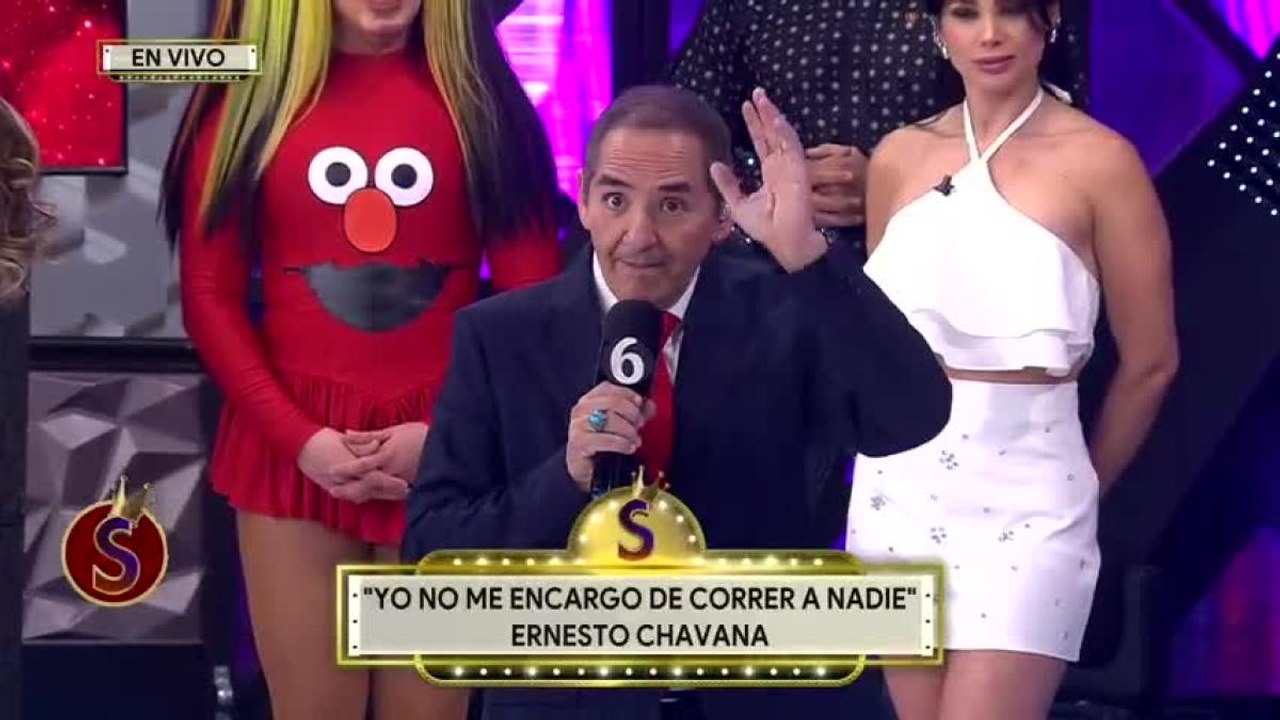 Chavana ¿el encargado de correr a las chicas?
