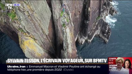 "Dans le voyage, il y a une volonté de s'échapper, de retrouver une immense liberté": l'écrivain voyageur Sylvain Tesson, sur BFMTV