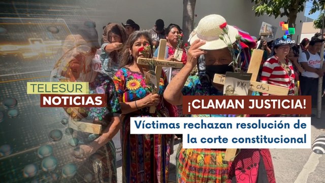 Víctimas del caso genocidio IXIL rechazan la decisión de la corte constitucional en Guatemala