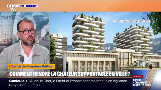 Il faut transformer la ville en écosystème et les quartiers en forêts : Vincent Callebaut, architecte, affirme que les villes sont devenues inhabitables sous l'effet des dômes de chaleur