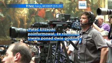 Macron rozmawiał z Putinem po latach przerwy