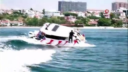 Marmara Denizi'nde korku dolu anlar: Bir facianın eşiğinden dönüldü!