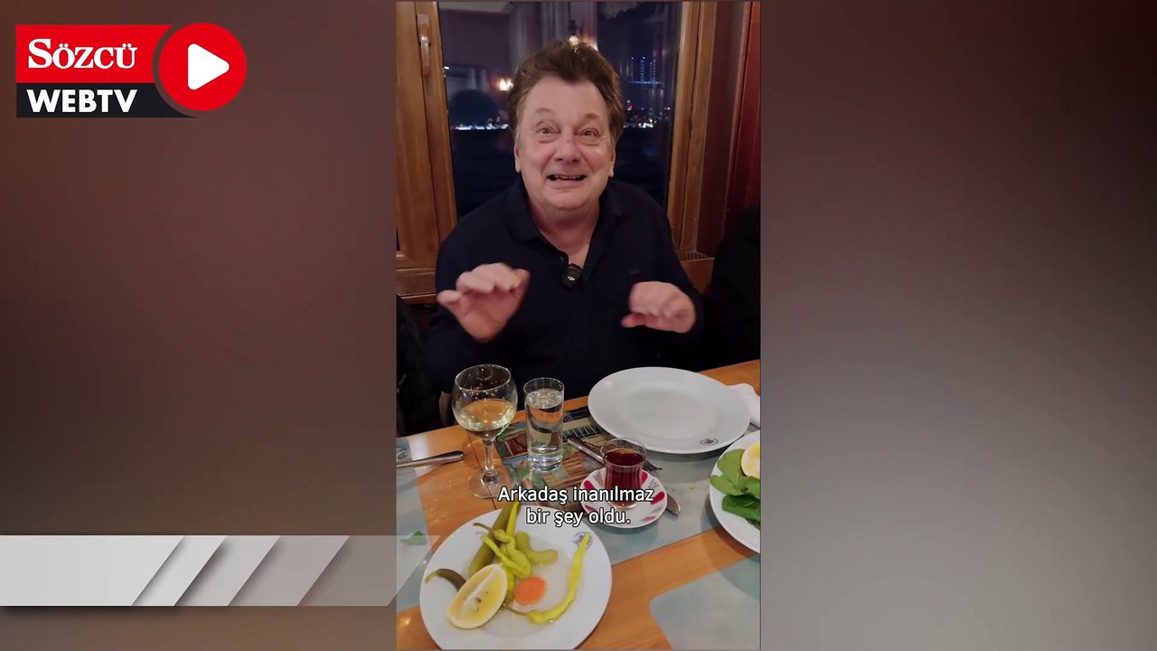 Vedat Milor rakı masasında çılgına döndü, sosyal medya ikiye bölündü