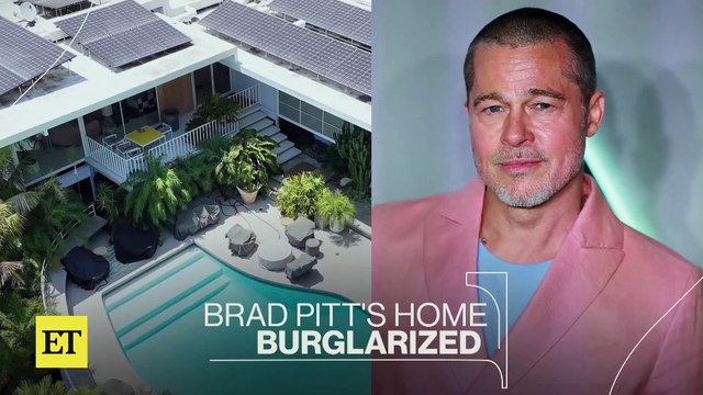 Brad Pitt's LA Home RANSACKED While on Press Tour