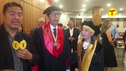EMPRESARIO ÍNTEGRO Y ALTRUISTA RECIBIÓ EL SELECTO DOCTORADO HONORIS CAUSA