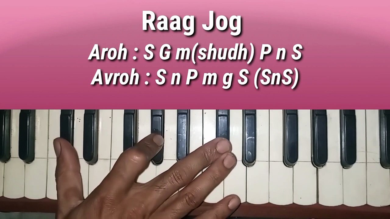 Learn Raag Jog Notations on Harmonium | Complete Tutorial for Beginners