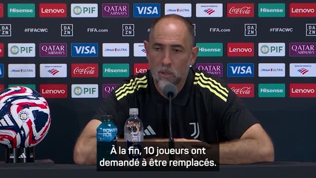 Juventus - Tudor se plaint de la chaleur : 10 joueurs ont demandé à être remplacés