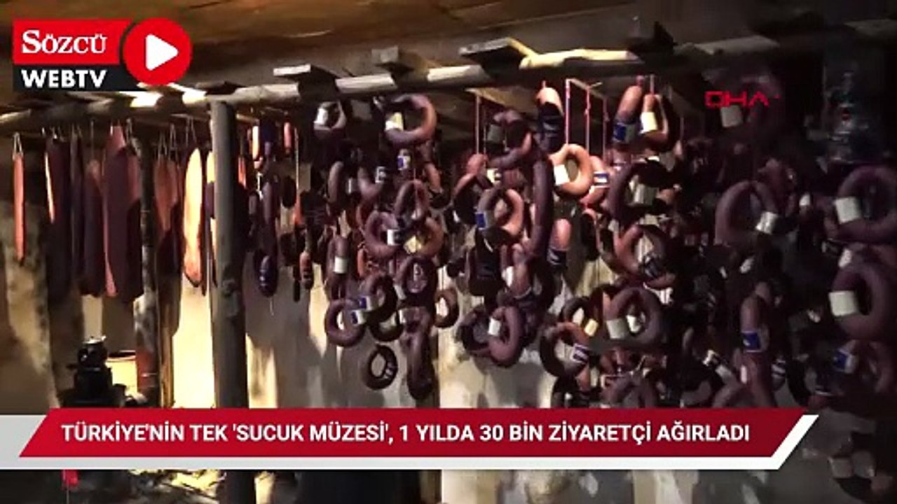 Türkiye'nin tek 'Sucuk Müzesi', 1 yılda 30 bin ziyaretçi ağırladı