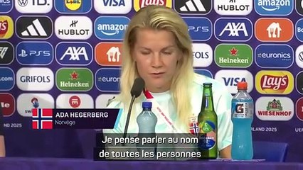 Hegerberg : "On joue aussi pour la génération qui vient"