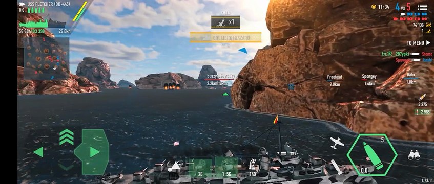 20 MISSILES TORPEDO World of Warships legends | Modern Battleship Combat | 4K Naval Battle Video |4K Video | Aircraft Carrier | Gameplay Destroyer vs Cruiser War Game