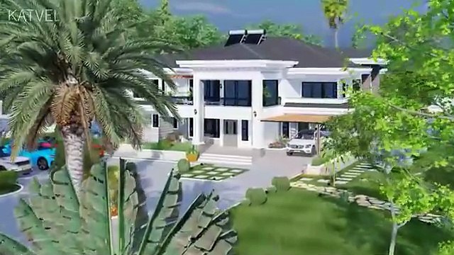 Beautiful House Design ｜ House Plan 19.3x25.6 Meters ｜ ALL ENSUITE ｜ Exterior & Interior Animation