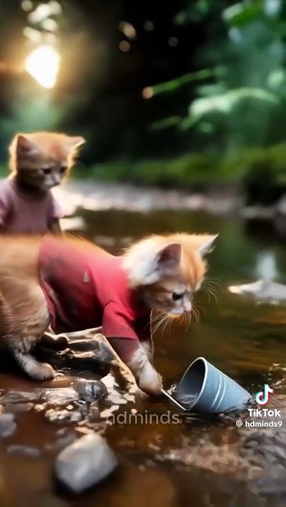 AI FUNNY VIDEOS#cats with his father #Au funny videos#Ai shorts  #For you#Aicats#Ai funny cats#Cats