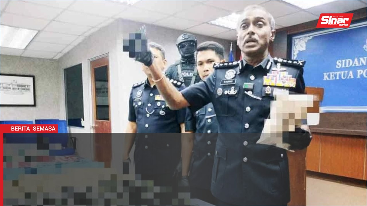 Sindiket letak dadah tepi longkang tumpas