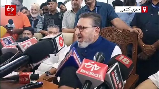 کشمیر کے سیاسی قیدیوں کو انصاف ملنا چاہیے: الطاف بخاری