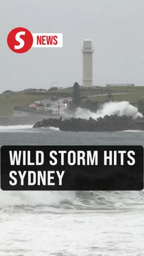 Wild storm in Sydney disrupts flights, thousands without power