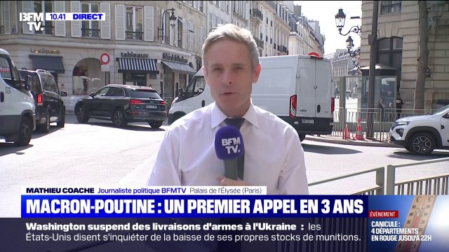 Nucléaire iranien: ce que l'on sait de l'appel téléphonique entre Vladimir Poutine et Emmanuel Macron