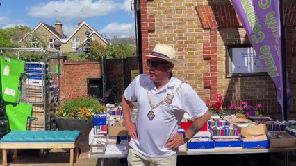 Farnham Mayor's charity shoe sale