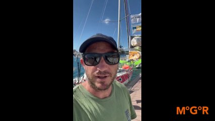 ALMA Class Globe 580 / 2025 - ARC-EN-CIEL ET VENT ! - Blinky John et Popeye Mike sont prêts à quitter Tahiti !