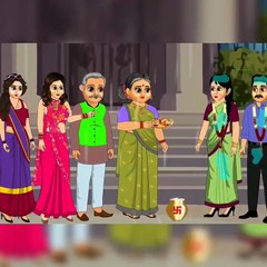 आलीशान महल में गरीब बहू की गृह प्रवेश।