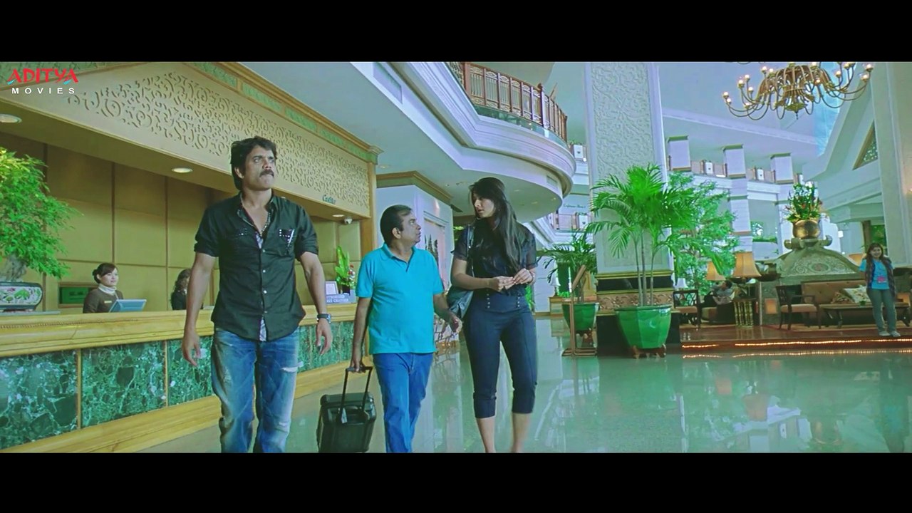 Ragada Hindi Movie Scenes | Nagarjuna, Anushka | Brahmanandam | Priyamani | Aditya Movies