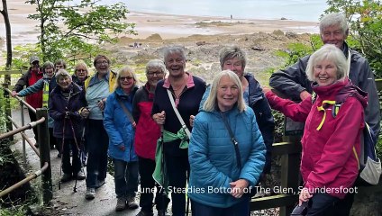 Steps2Health walks in June 2025