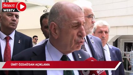 Ümit Özdağ'dan açıklama