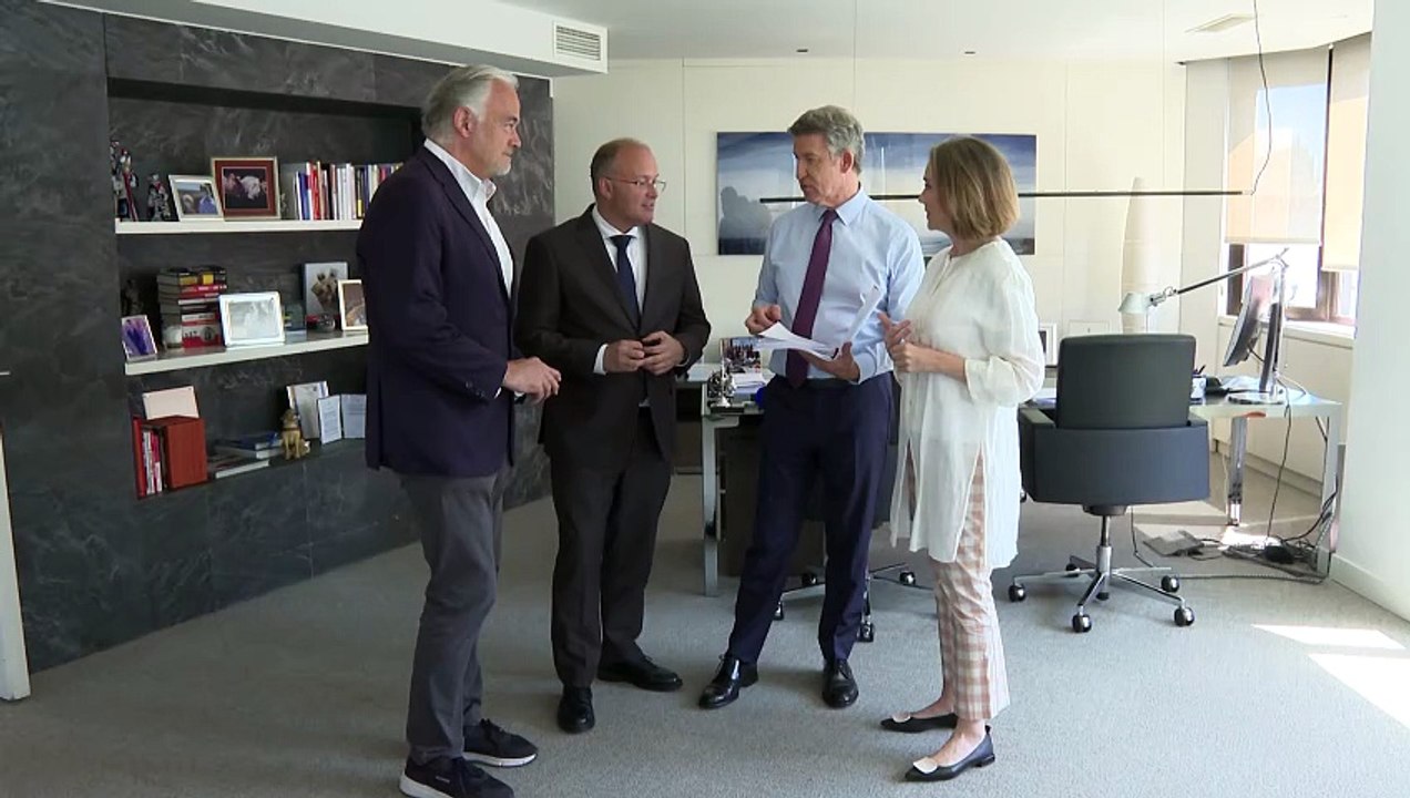 Feijóo elige a Tellado como secretario general del PP y Muñoz será portavoz en el Congreso